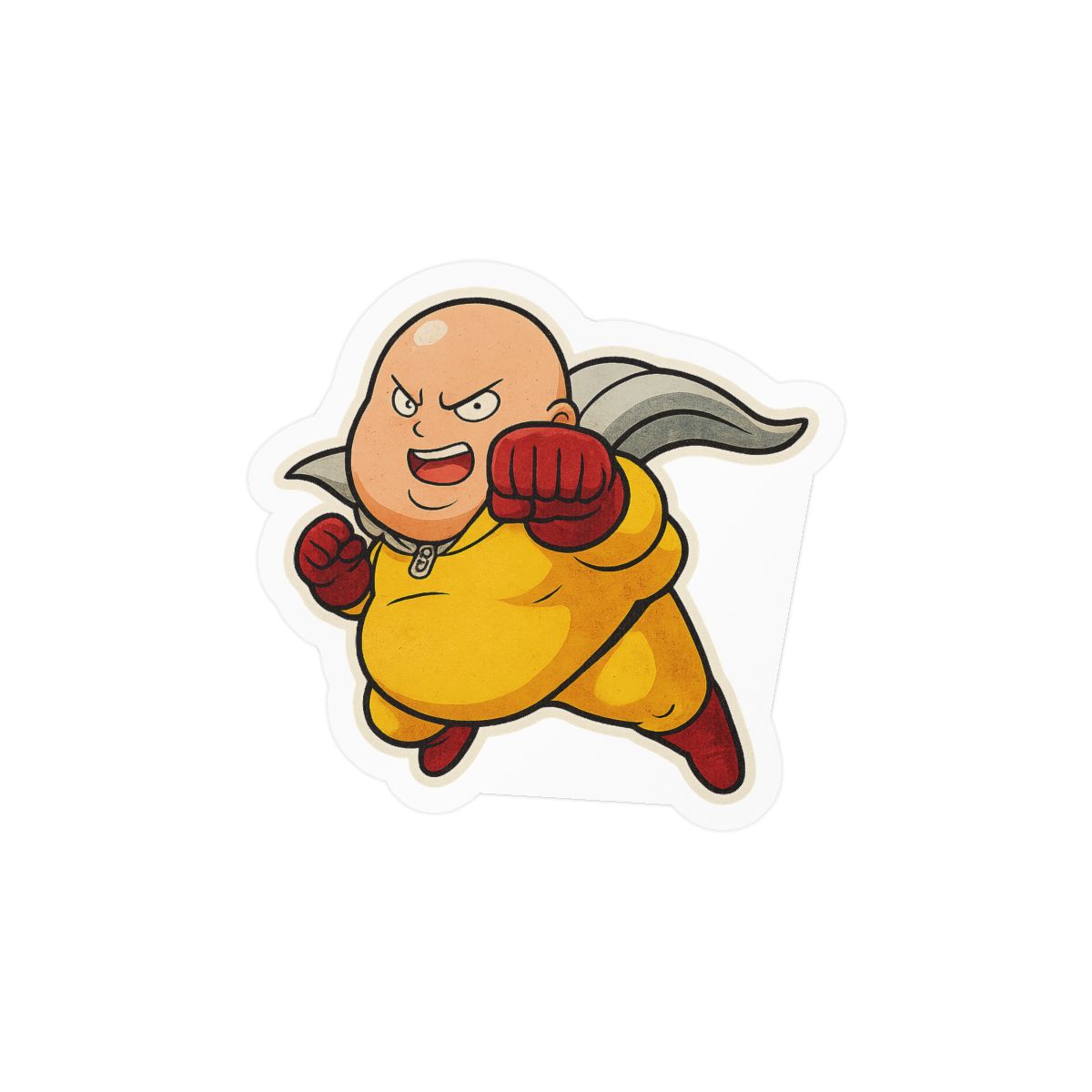 One Punch Man Sticker | Bold Anime Vinyl Decal - alternate angle 2, merchandise