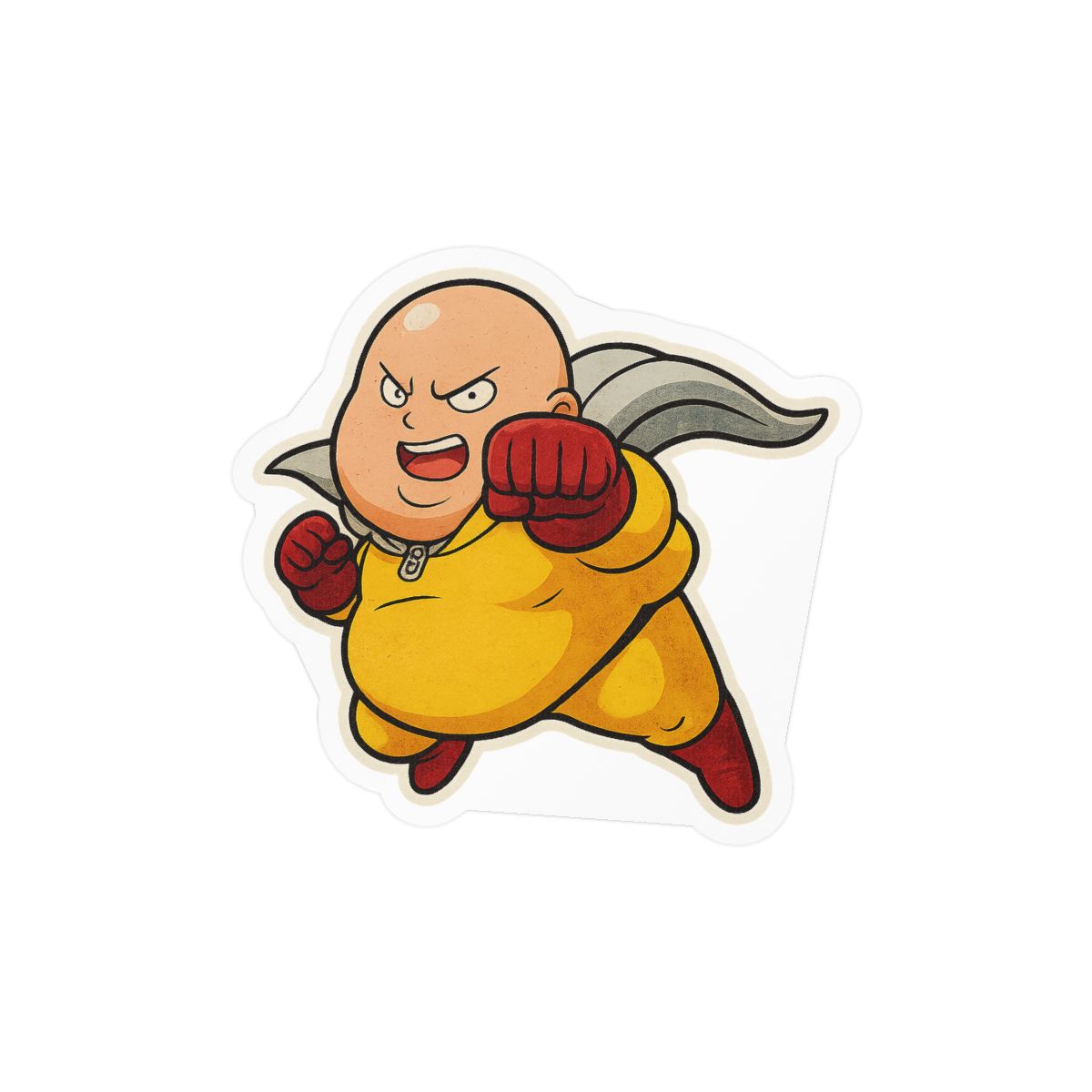 One Punch Man Sticker | Bold Anime Vinyl Decal - alternate angle 3, merchandise