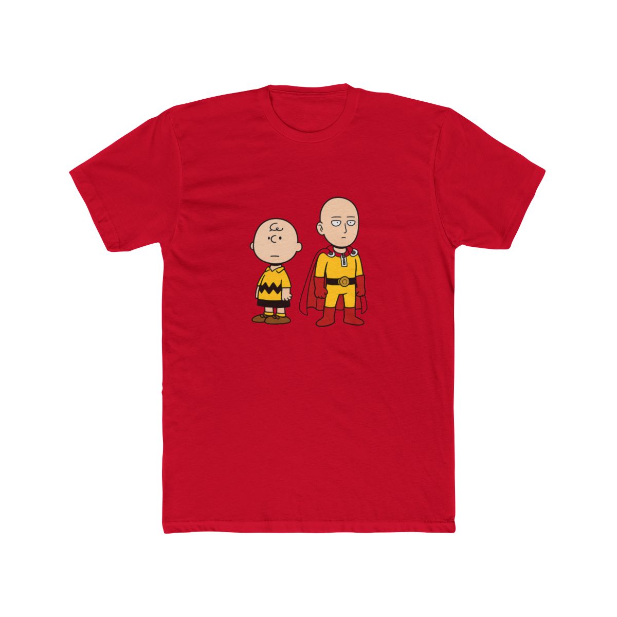 Charlie Brown Saitama Crossover Peanuts T-Shirt - Official T-Shirts merchandise