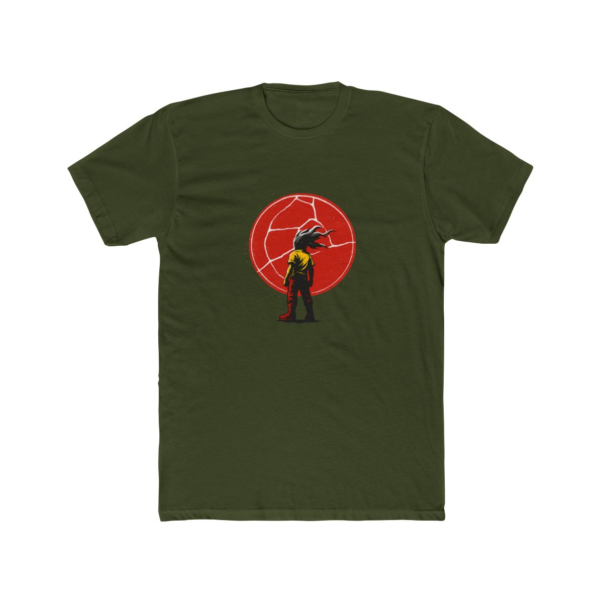 Hero's Impact Rising Sun Motivational T-Shirt - alternate angle 4, merchandise