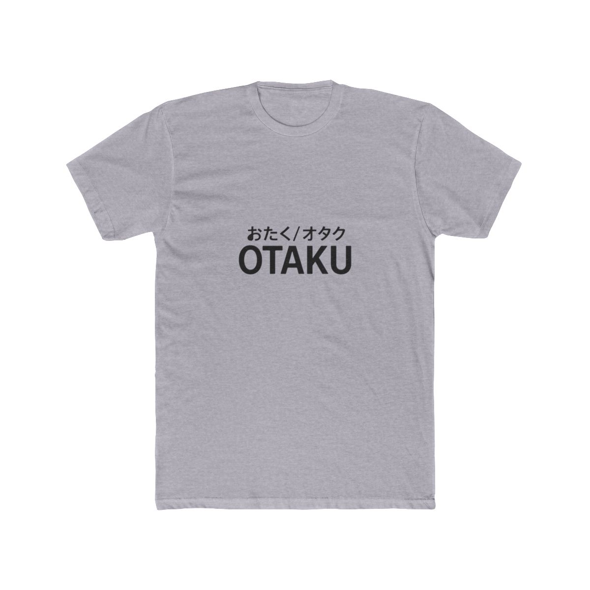 Otaku Japanese Kanji Minimalist T-Shirt - alternate angle 5, merchandise