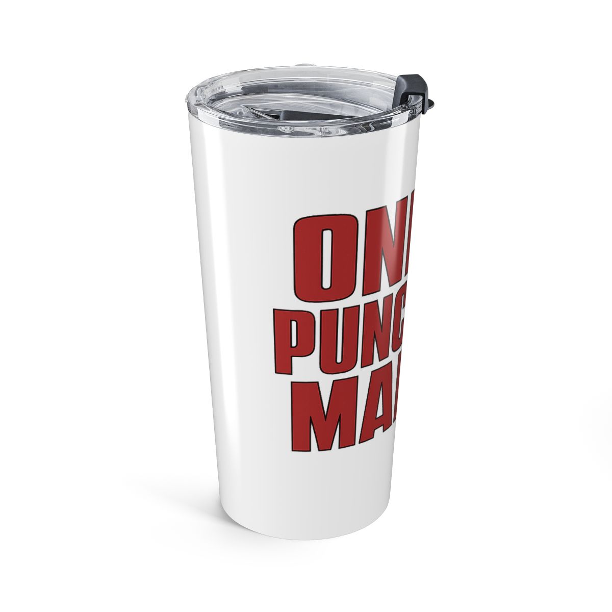One Punch Man Saitama Hero Travel Tumbler Mug - alternate angle 3, merchandise