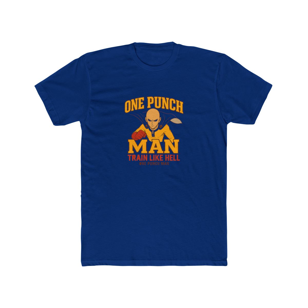 Saitama Train Like Hell One Punch Man T-Shirt - Official T-Shirts merchandise