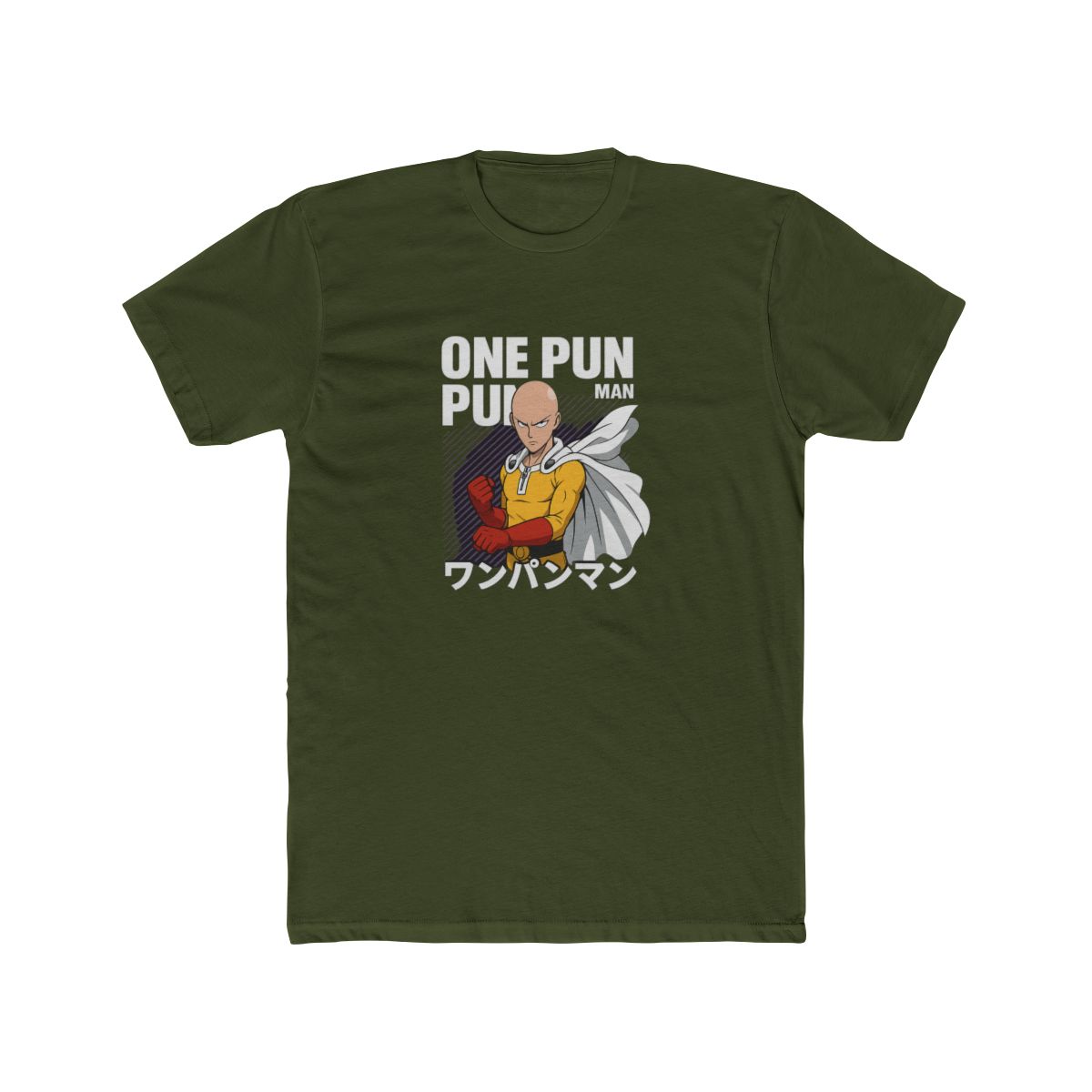 One Punch Man Saitama Anime Hero Graphic T-Shirt - alternate angle 2, merchandise