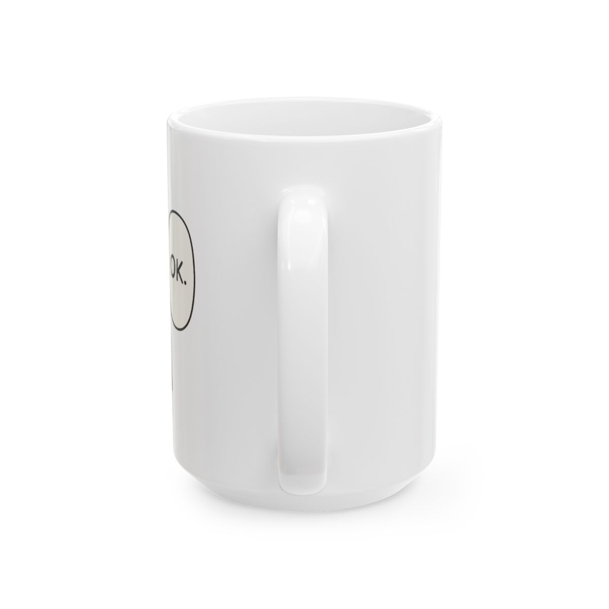 Saitama OK Gesture Hero | One Punch Man Mug, Anime Coffee Cup, Otaku Gift - alternate angle 5, merchandise