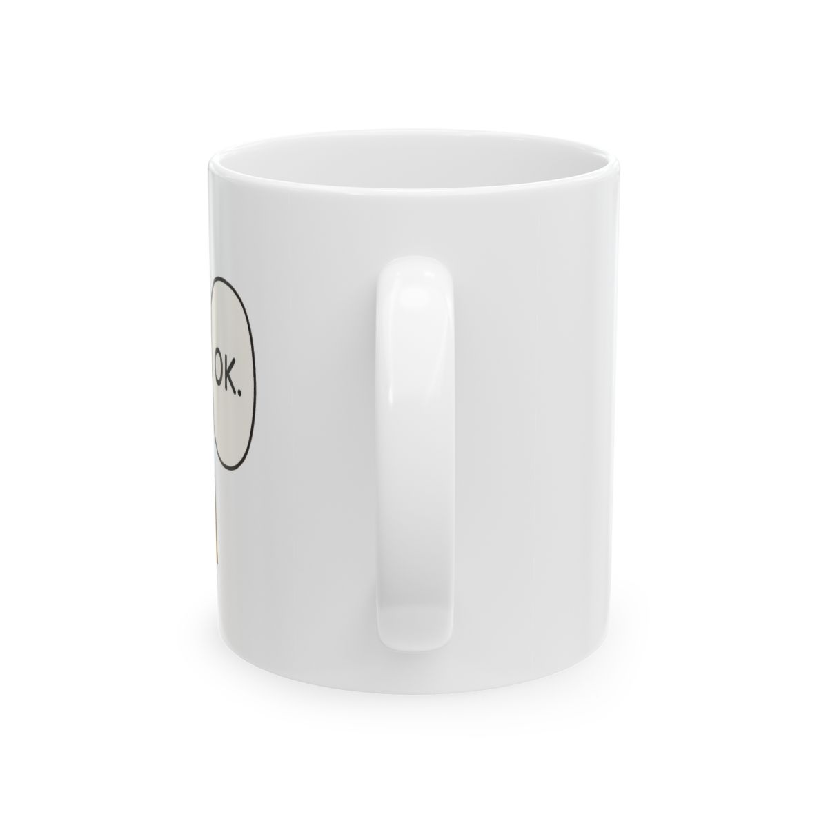 Saitama OK Gesture Hero | One Punch Man Mug, Anime Coffee Cup, Otaku Gift - alternate angle 3, merchandise
