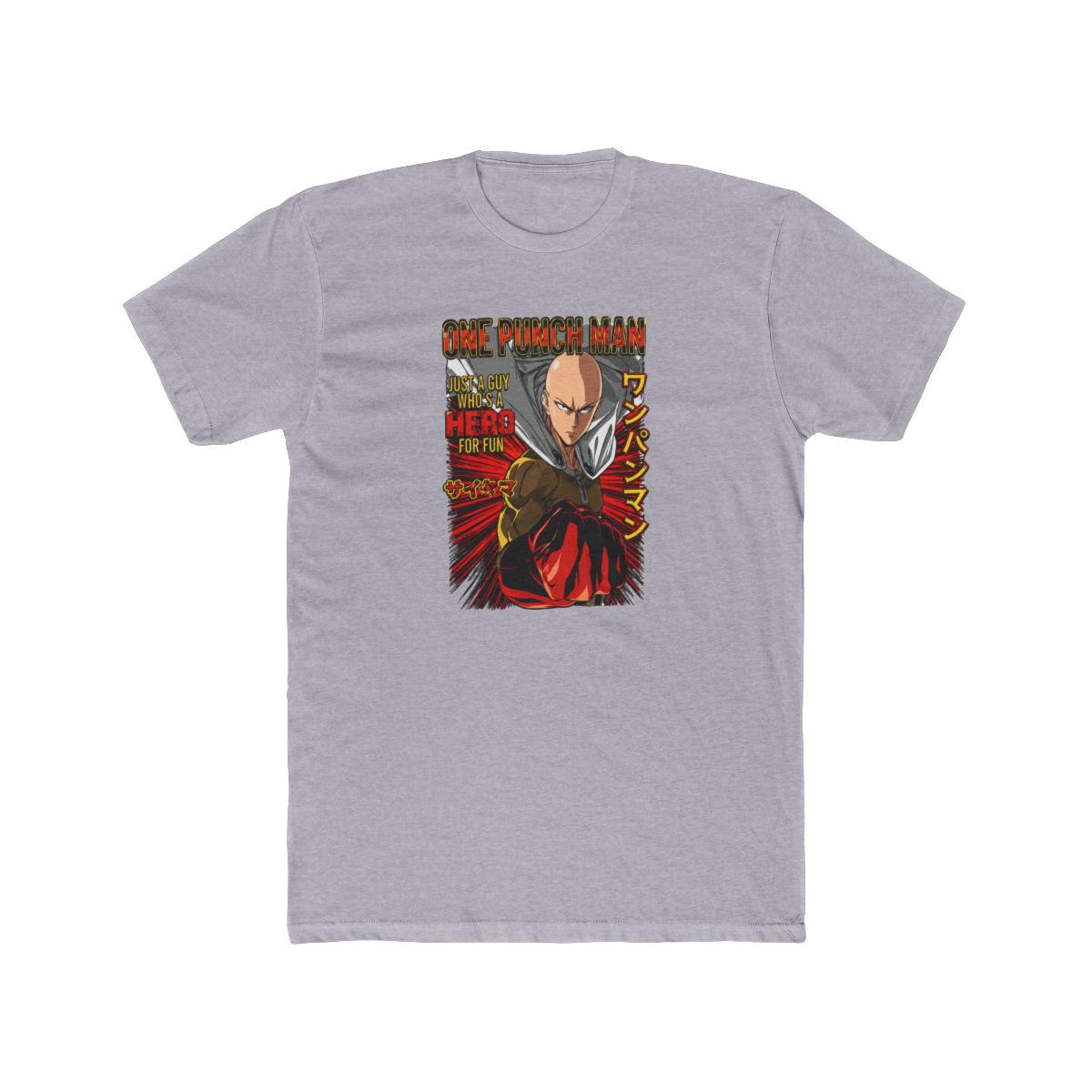 Quick View for One Punch Man Magazine Cover T Shirt - alternate angle 4, merchandise