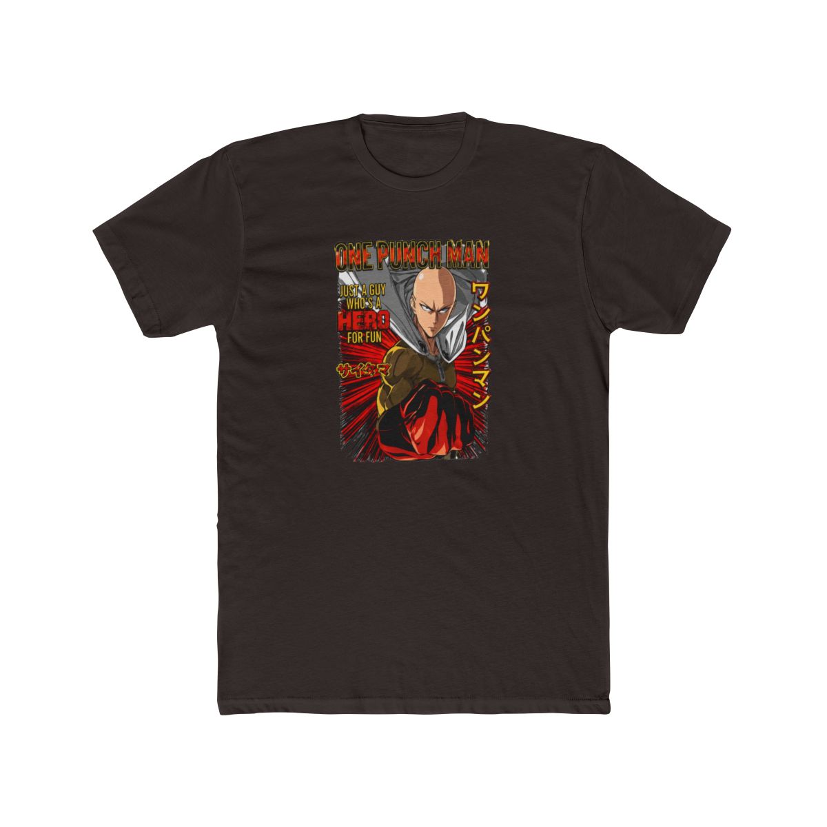 Quick View for One Punch Man Magazine Cover T Shirt - alternate angle 3, merchandise