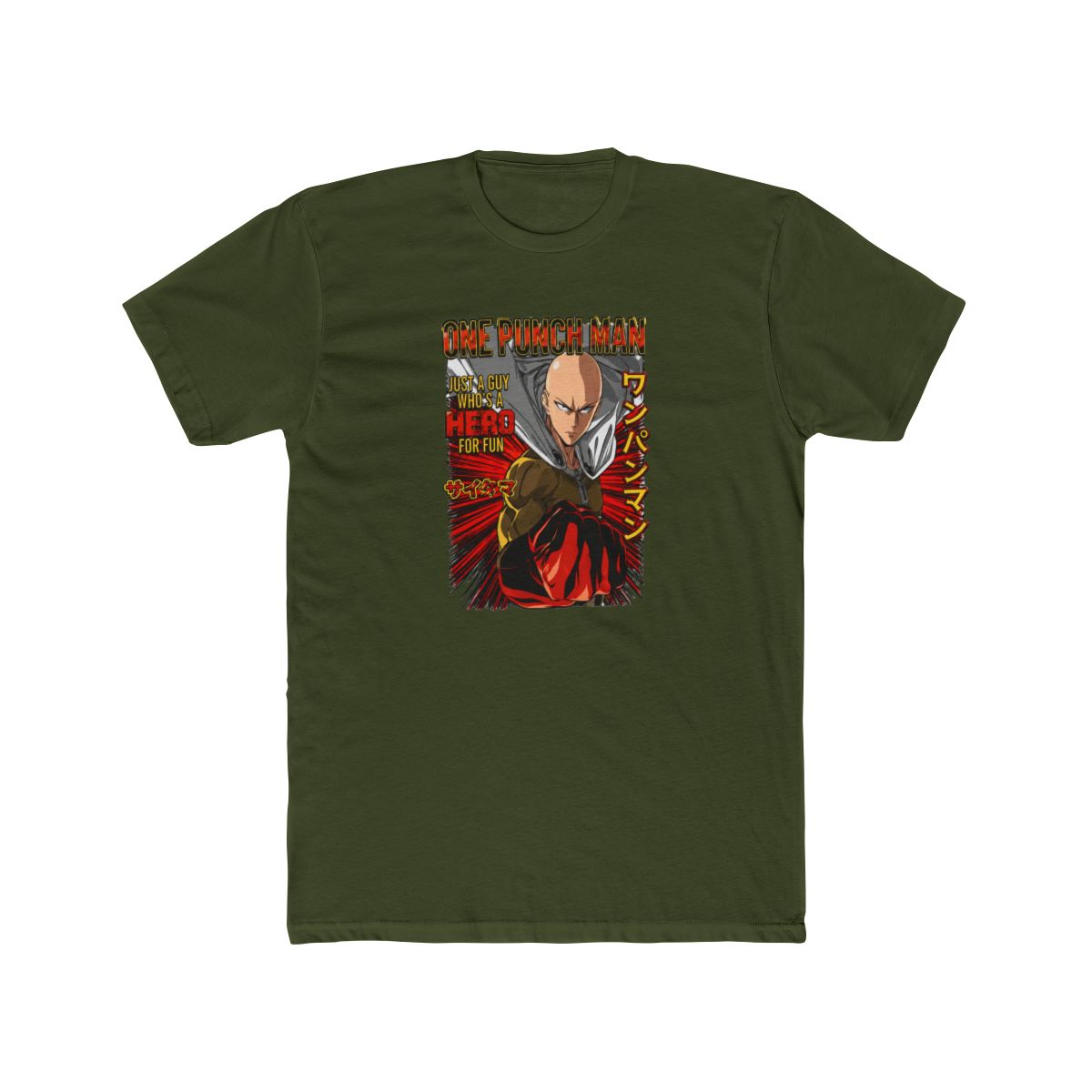 Quick View for One Punch Man Magazine Cover T Shirt - alternate angle 5, merchandise