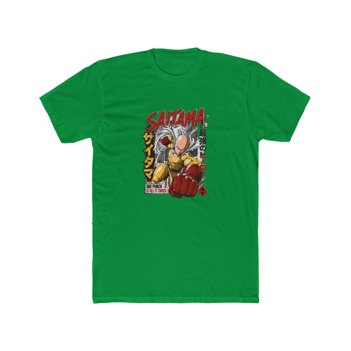 Quick View for One Punch Man Saitama T Shirt - alternate angle 3, merchandise