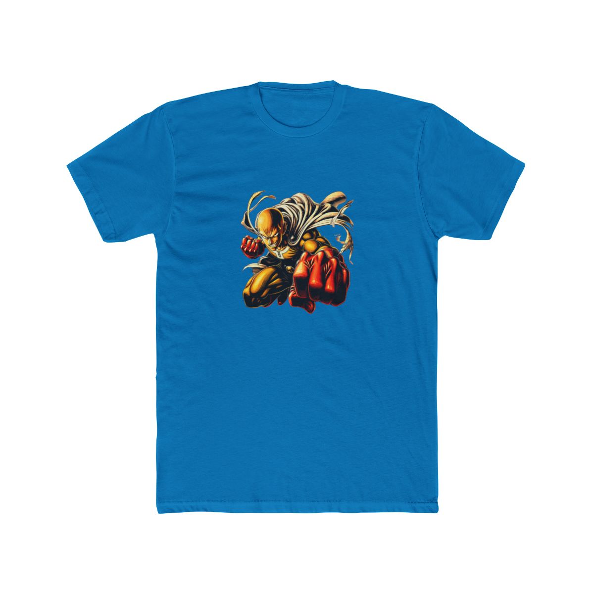 Saitama One-Punch Man Golden Punch Art T Shirt - Official T-Shirts merchandise