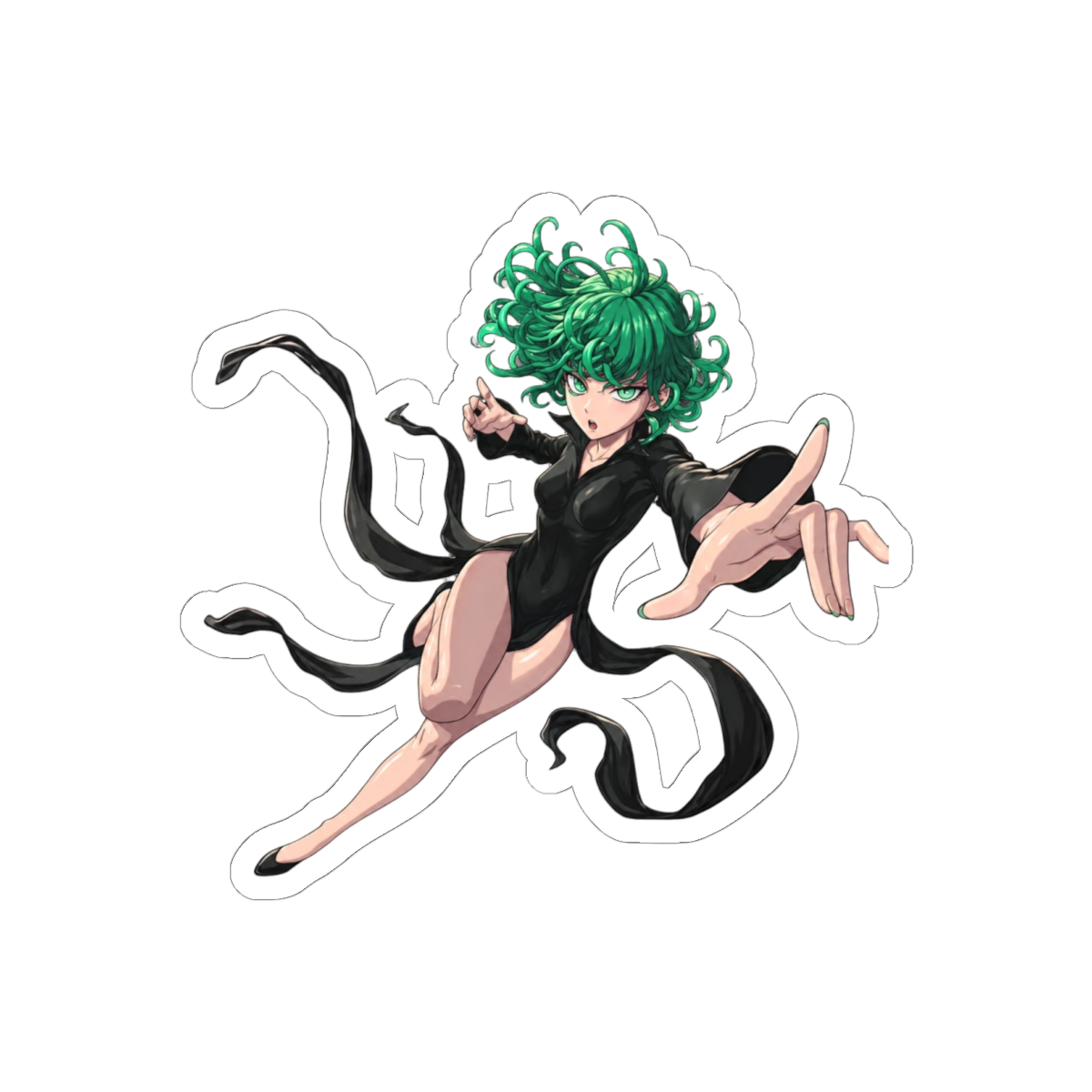 Tatsumaki One Punch Man, Kiss-Cut Sticker