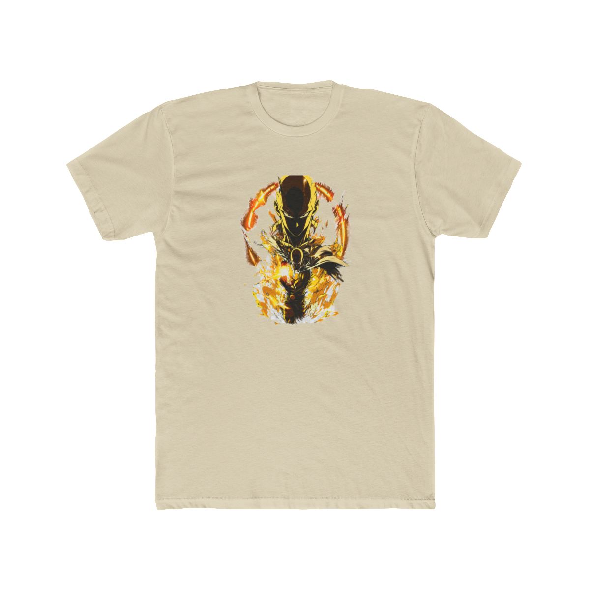 Saitama One Punch Man Fan Art T Shirt - alternate angle 3, merchandise