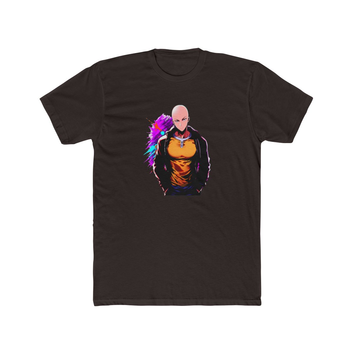 Saitama One Punch Man Anime Art T Shirt - alternate angle 4, merchandise