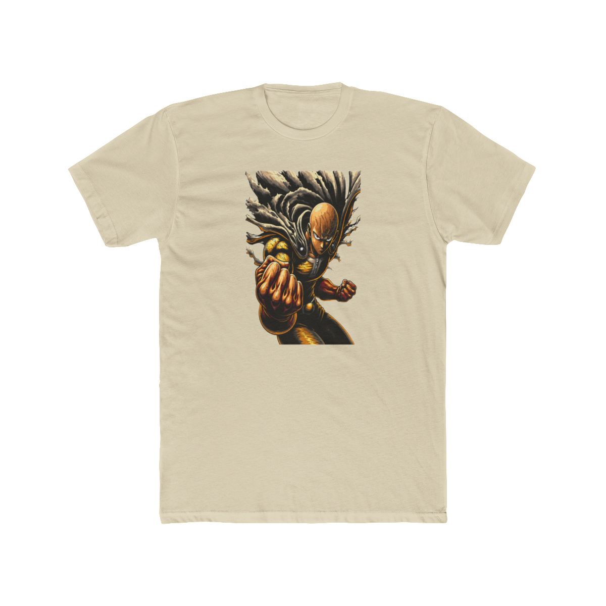 Saitama Punch One Punch Man T Shirt - alternate angle 4, merchandise