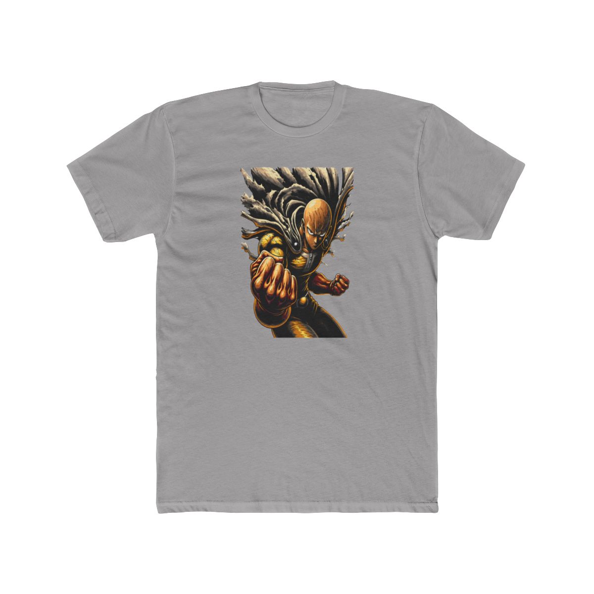 Saitama Punch One Punch Man T Shirt - alternate angle 2, merchandise