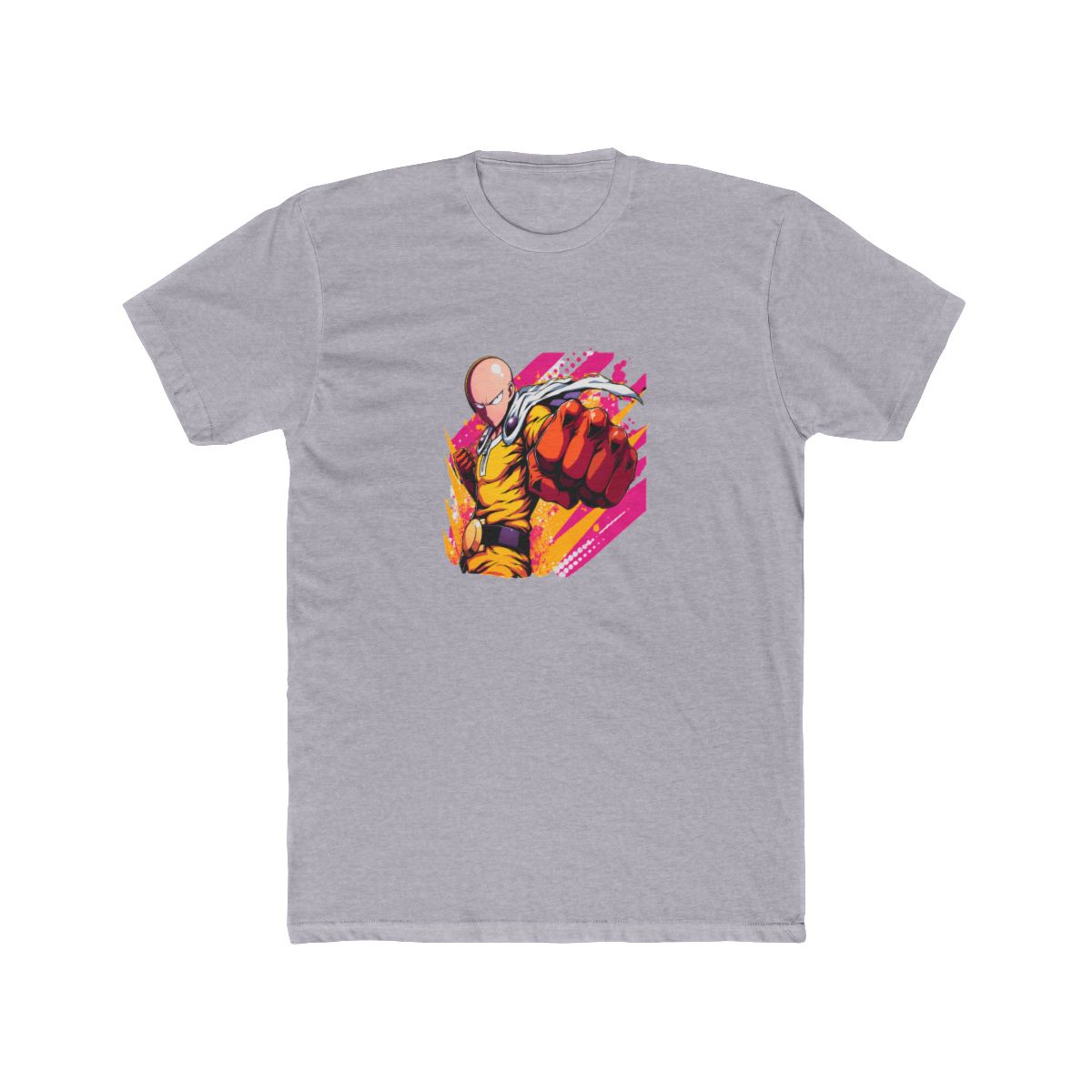 Saitama One Punch Man Bold Pose T Shirt - alternate angle 5, merchandise
