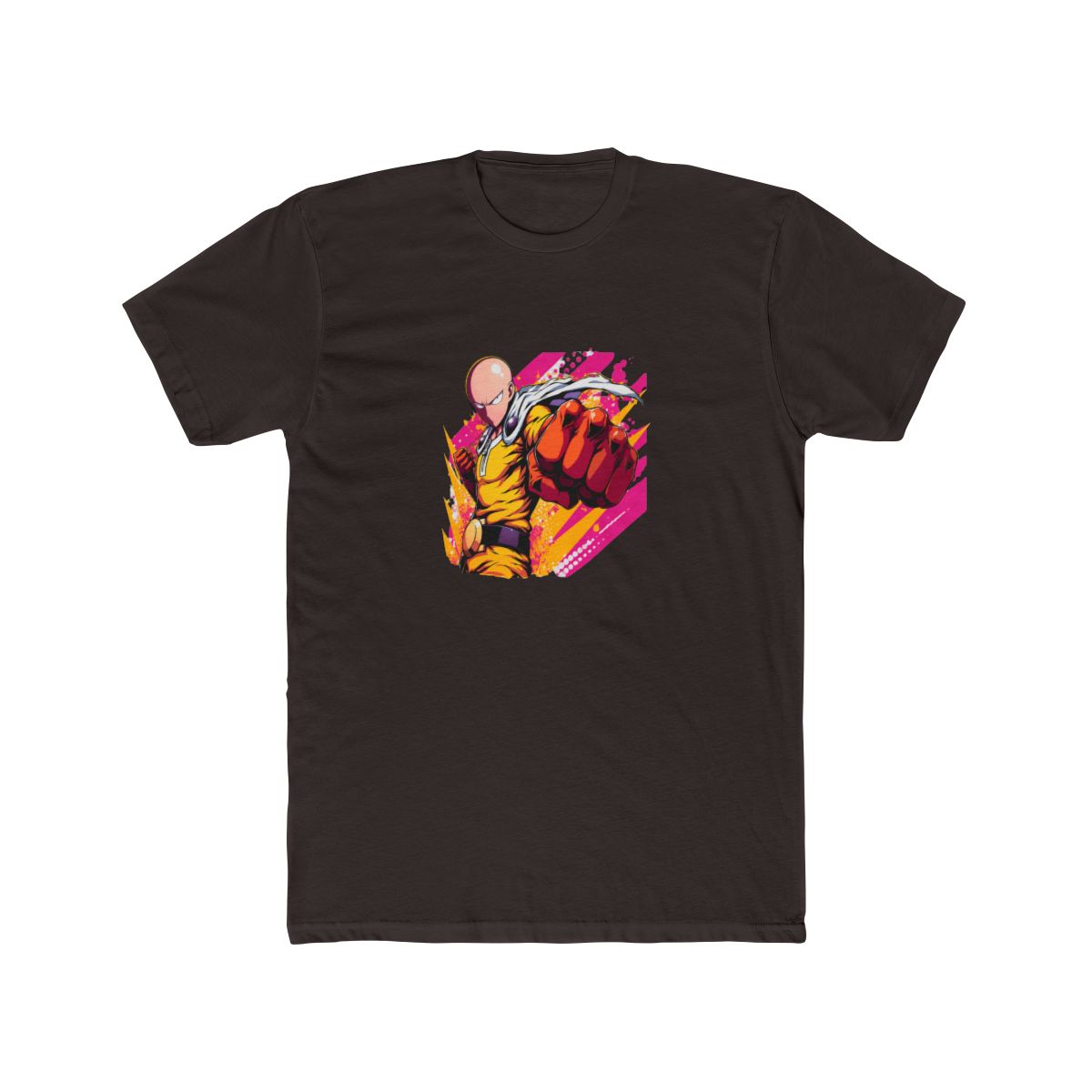 Saitama One Punch Man Bold Pose T Shirt - alternate angle 3, merchandise