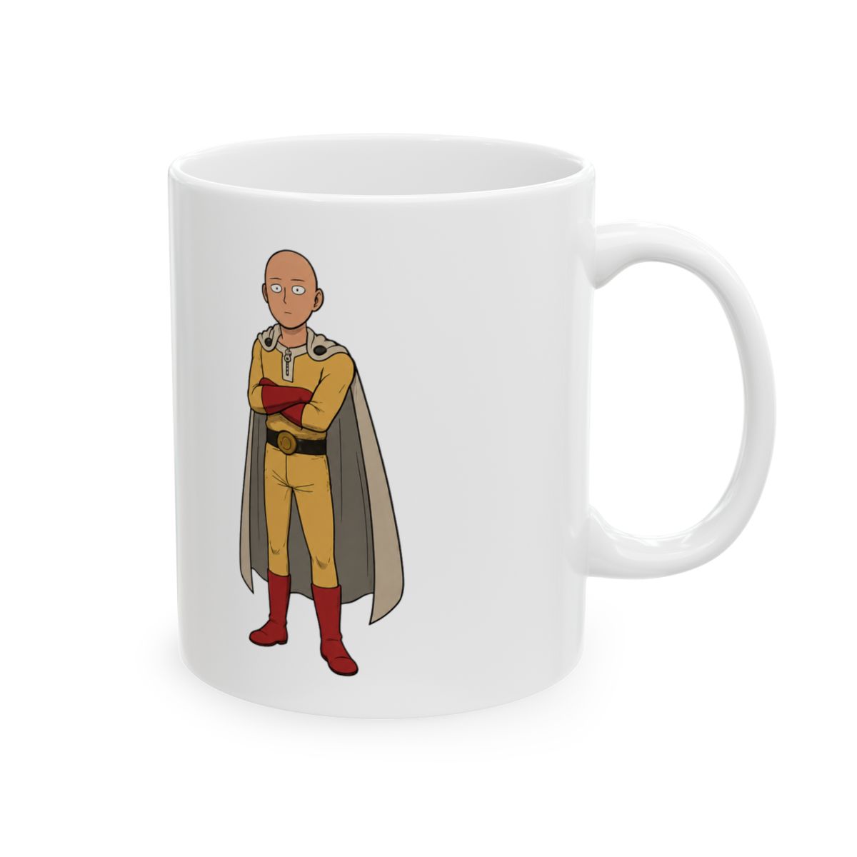 One Punch Man Saitama Hero Travel Tumbler Mug
