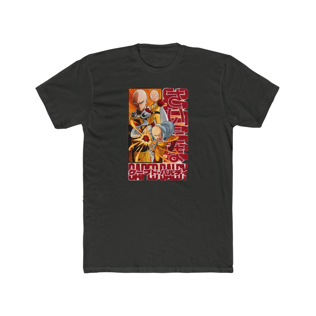 Saitama One Punch Man Streetwear T Shirt | Anime Ape - alternate angle 2, merchandise